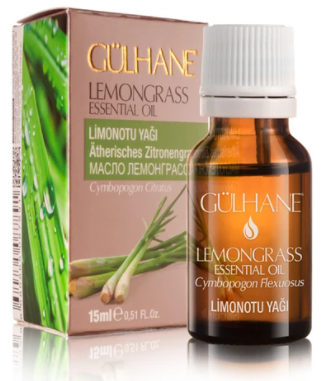 Gülhane Lemongrass Essential Oil 15ml | Limonotu Yağı