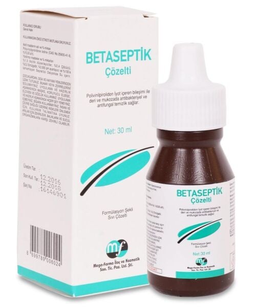 Mega Farma Betaseptik Çözelti 30ml
