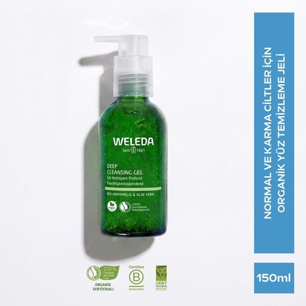 Weleda Deep Cleansing Derinlemesine Yüz Temizleme Jeli 150 ml