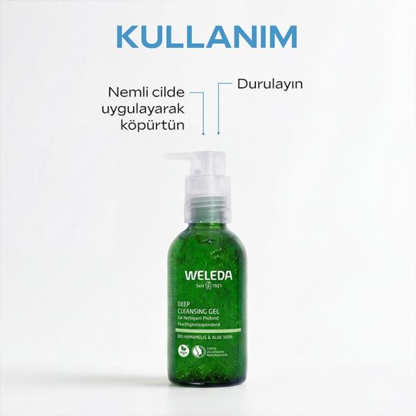 Weleda Deep Cleansing Derinlemesine Yüz Temizleme Jeli 150 ml