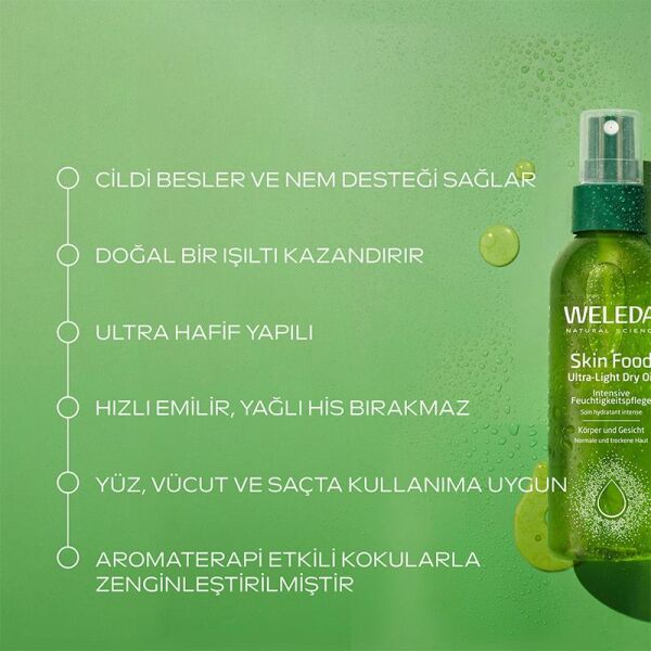 Weleda Skin Food Ultra Light Dry Oil 100 ml