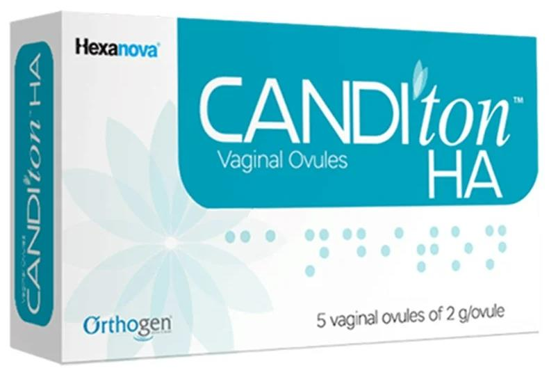 Canditon HA Vajinal Ovül 5x2 g