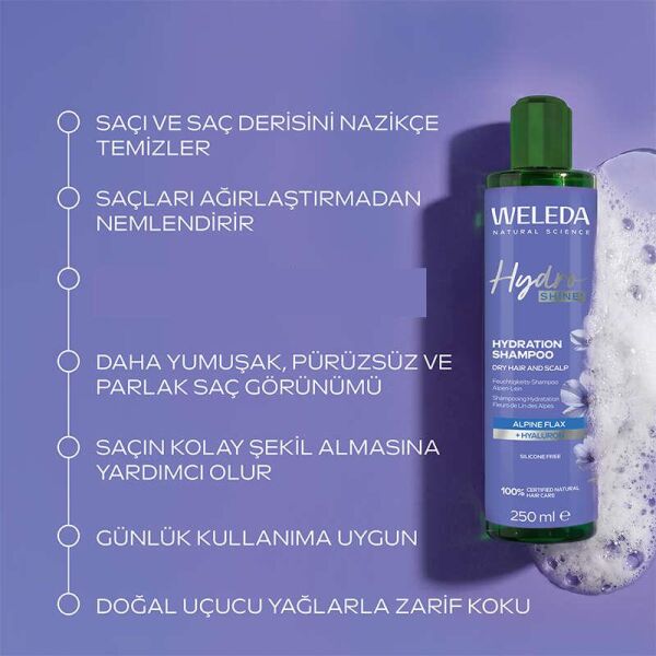 Weleda Hydro Shine Nemlendirici Şampuan 250 ml