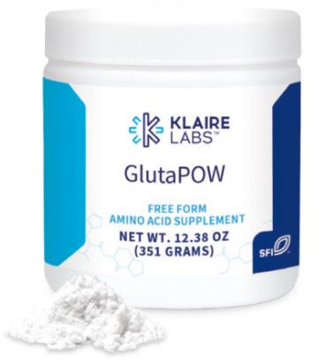 Klaire Labs GlutaPow L-Glutamine Powder 351gr