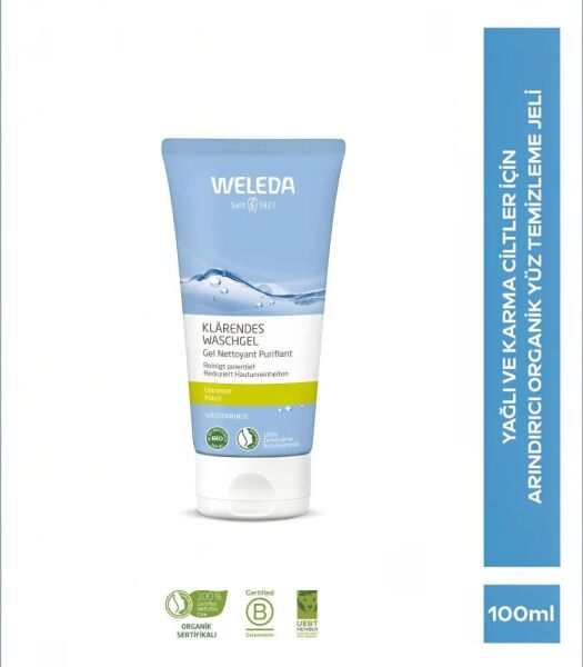 Weleda Naturally Clear Arındırıcı Temizleyici Jel 100 ml