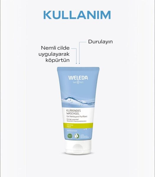 Weleda Naturally Clear Arındırıcı Temizleyici Jel 100 ml