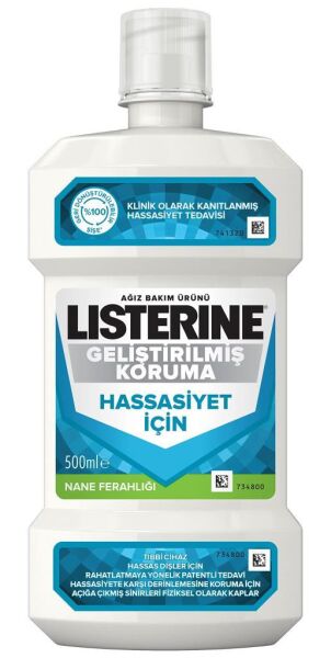 Listerine Hassasiyet için 500ml | Ağız Bakım Ürünü