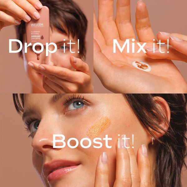 Weleda Boost Sunkissed Bronzing Serum Drops 30 ml