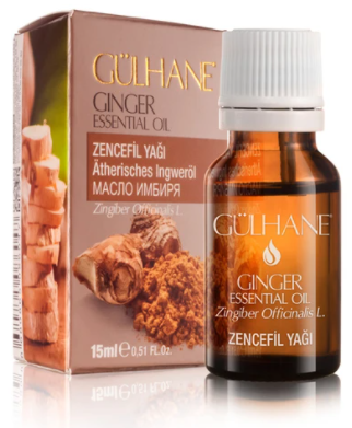 Gülhane Ginger Essential Oil 15ml | Zencefil Yağı