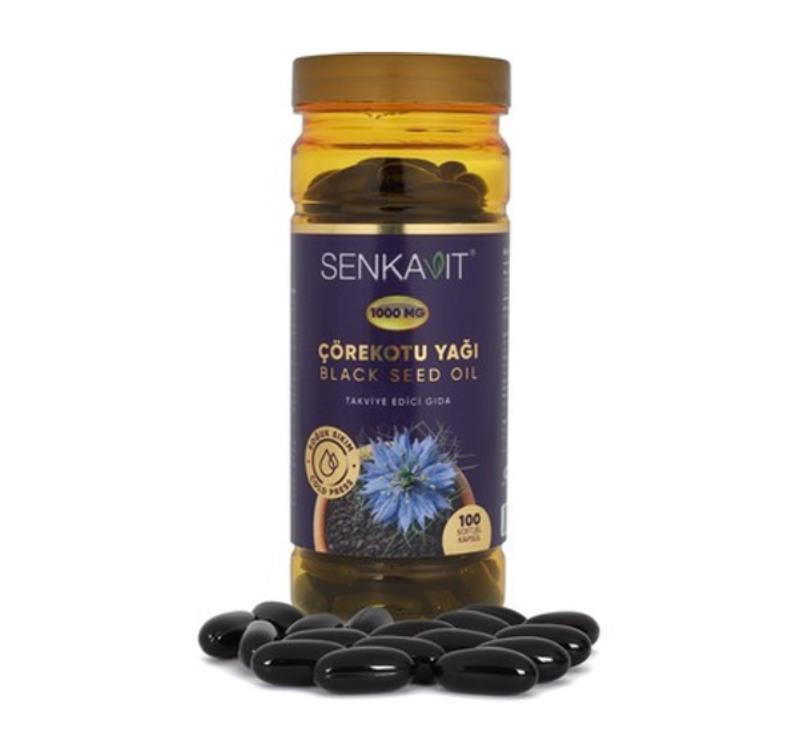 Senkavit Çörekotu Yağı Softjel 100 Kapsül