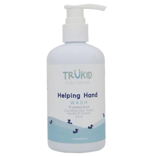 TruKid Helping Hand Wash 236 ml | Çocuklar için Doğal El Yıkama Sıvısı