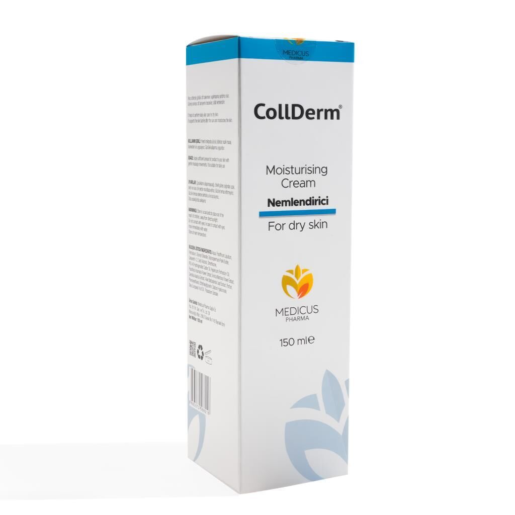 CollDerm Moisturising Cream for Dry Skin 150ml | Kuru Ciltler için Nemlendirici