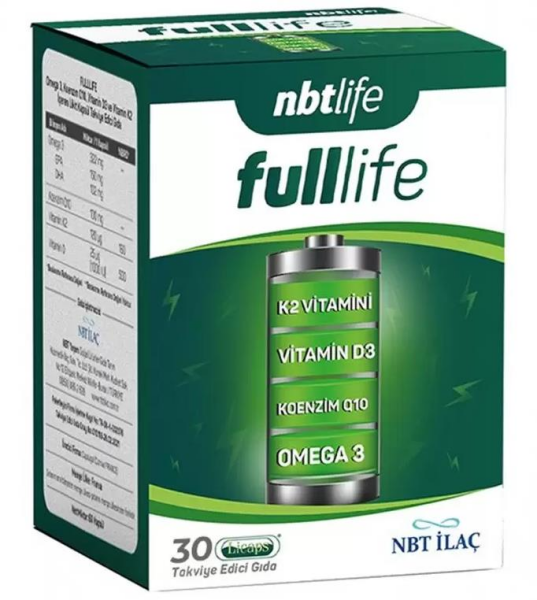 Nbt Life FullLife 30 Kapsül