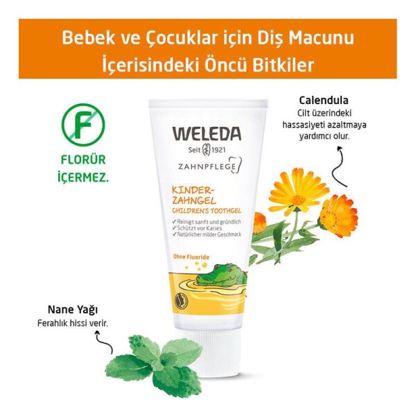 Weleda Organik Diş Macunu Bebek ve Çocuklar 50ml