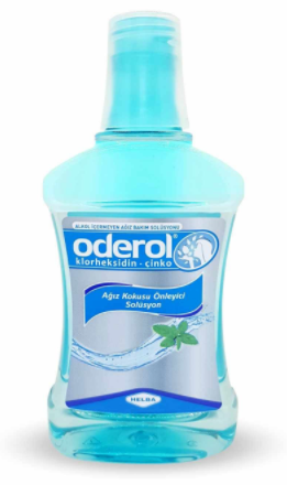 Oderol Ağız Kokusu Giderici Solüsyon 300ml | Klorheksidin - Çinko