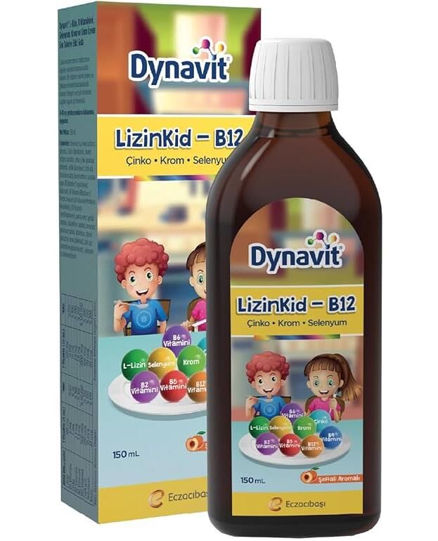 Dynavit LizinKid B12 150 ml | Çinko Krom Selenyum