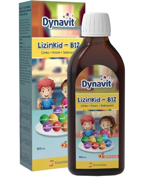 Dynavit LizinKid B12 150 ml | Çinko Krom Selenyum