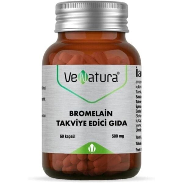 Venatura Bromelain 500mg 60 Kapsül
