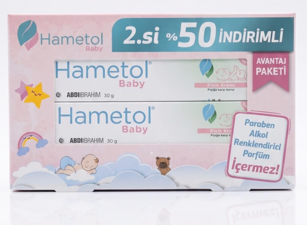 Hametol Baby Pişik KremiI 2si %50 Kofre