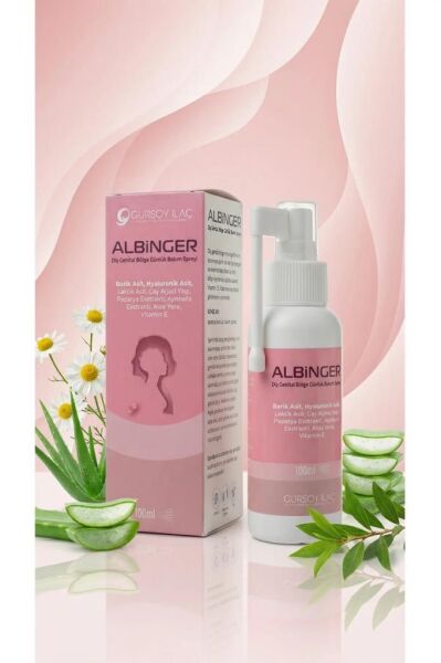 Gürsoy Albinger Dış Genital Bölge Günlük Bakım Spreyi 100 ml