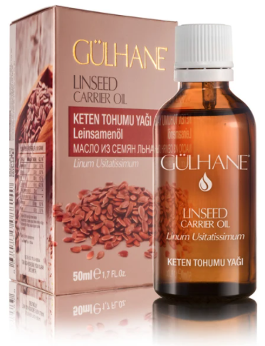 Gülhane Linseed Carrier Oil 50ml | Keten Tohumu Yağı