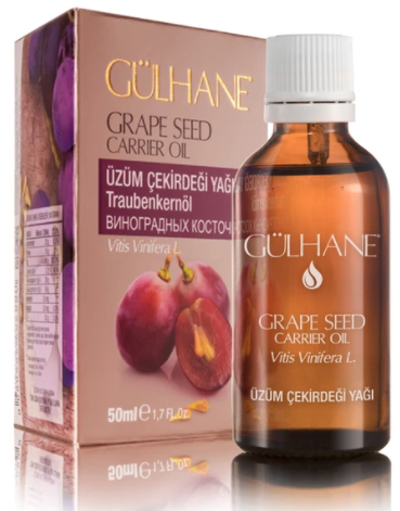 Gülhane Grape Seed Carrier Oil 50ml | Üzüm Çekirdeği Yağı