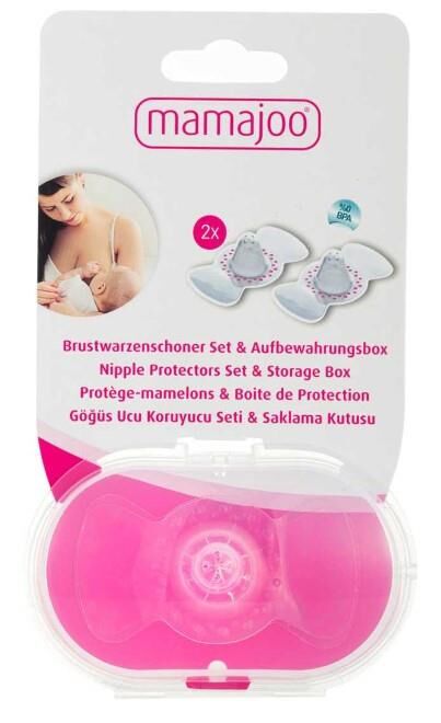 Mamajoo Göğüs Ucu Koruyucu Seti 2 Adet | Saklama kutusu