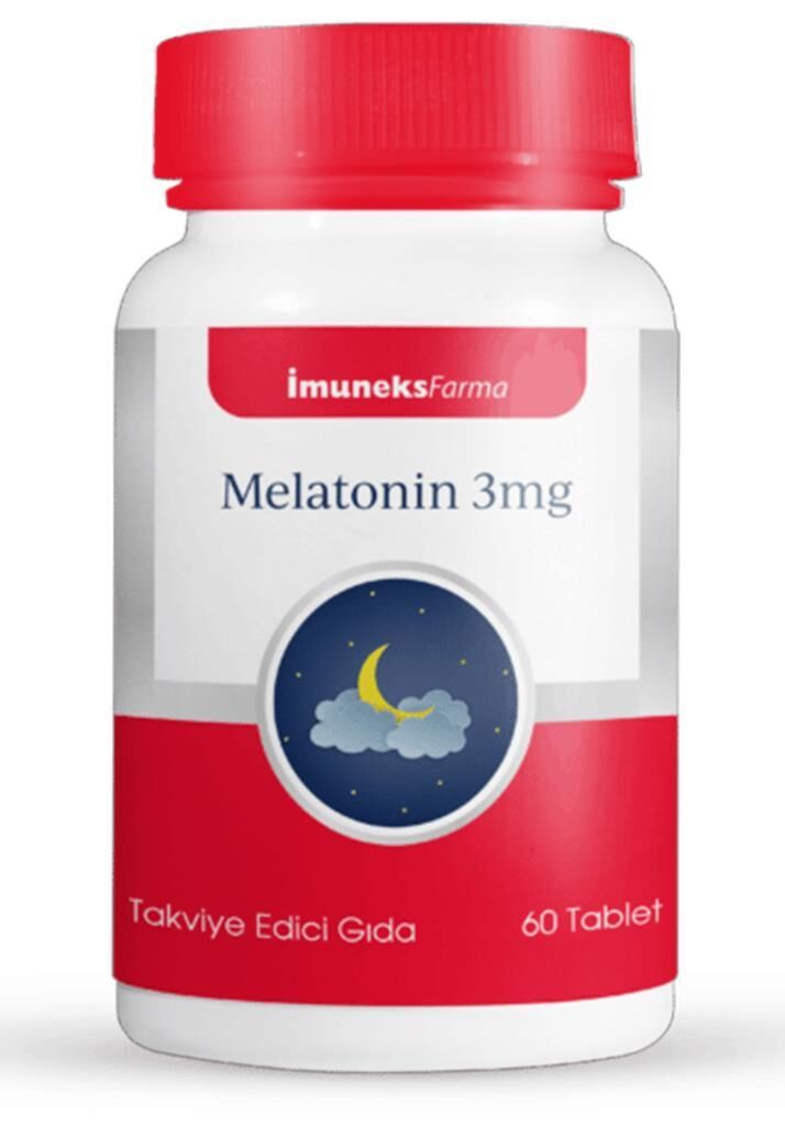 İmuneks Farma Melatonin 3mg 60 Tablet