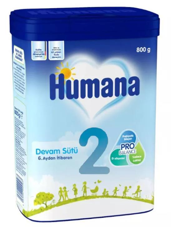 Humana 2 800gr Mypack | 6. Aydan İtibaren Bebek Devam Sütü