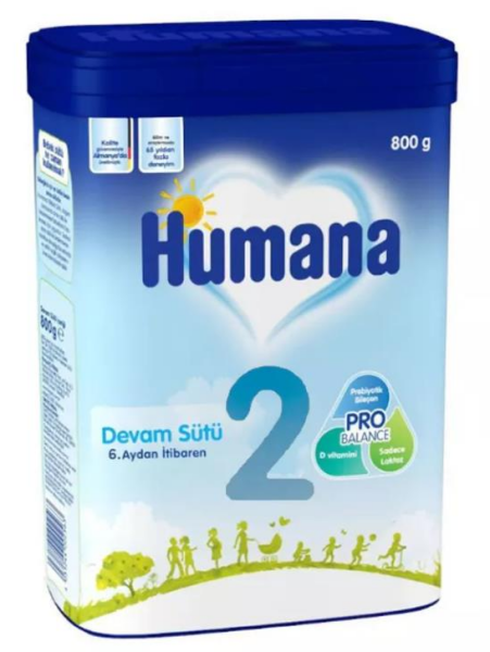 Humana 2 800gr Mypack | 6. Aydan İtibaren Bebek Devam Sütü