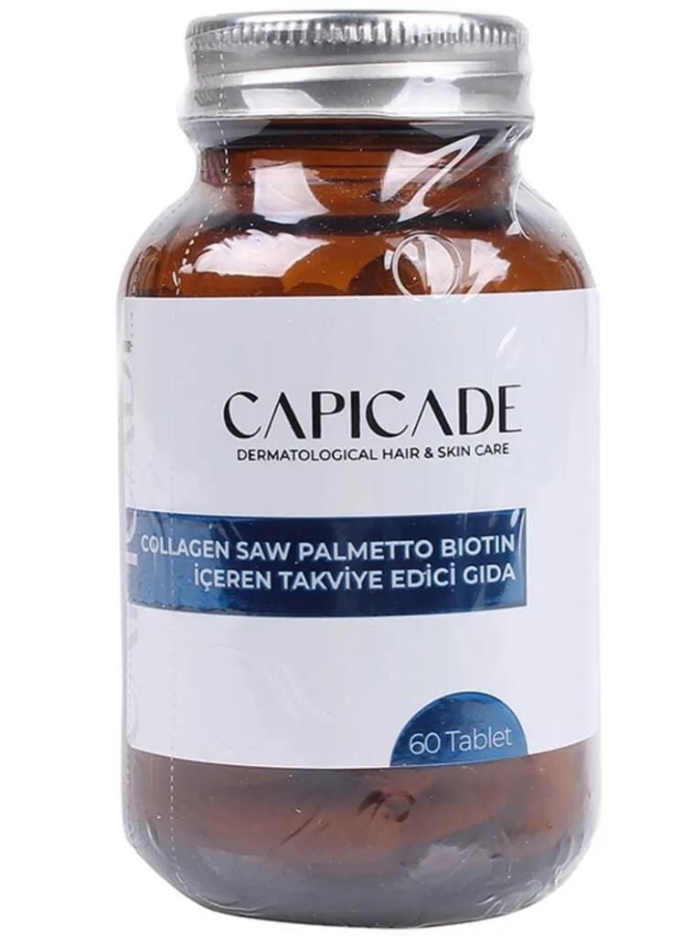 Capicade Collagen Saw Palmetto Biotin 60 Tablet