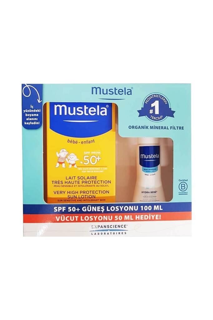 Mustela Very High Protection Sun Lotion Spf50+ 100 ml | Güneş SETİ