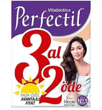 Vitabiotics Perfectil 90 Tablet | 3 Al 2 Öde Avantajlı Paket