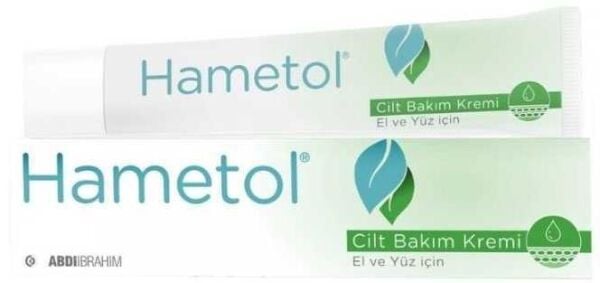 Hametol Cilt Bakım Kremi El Ve Yüz İçin 30g