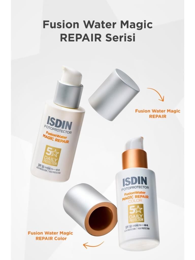 ISDIN Photoprotector Fusion Water Magic Repair SPF50 50ml | Güneş Koruyucu