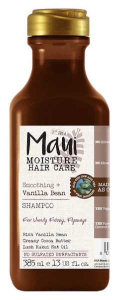 Maui Vanilla Bean Şampuan 385ml | Kıvırcık ve Düzensiz Saçlar