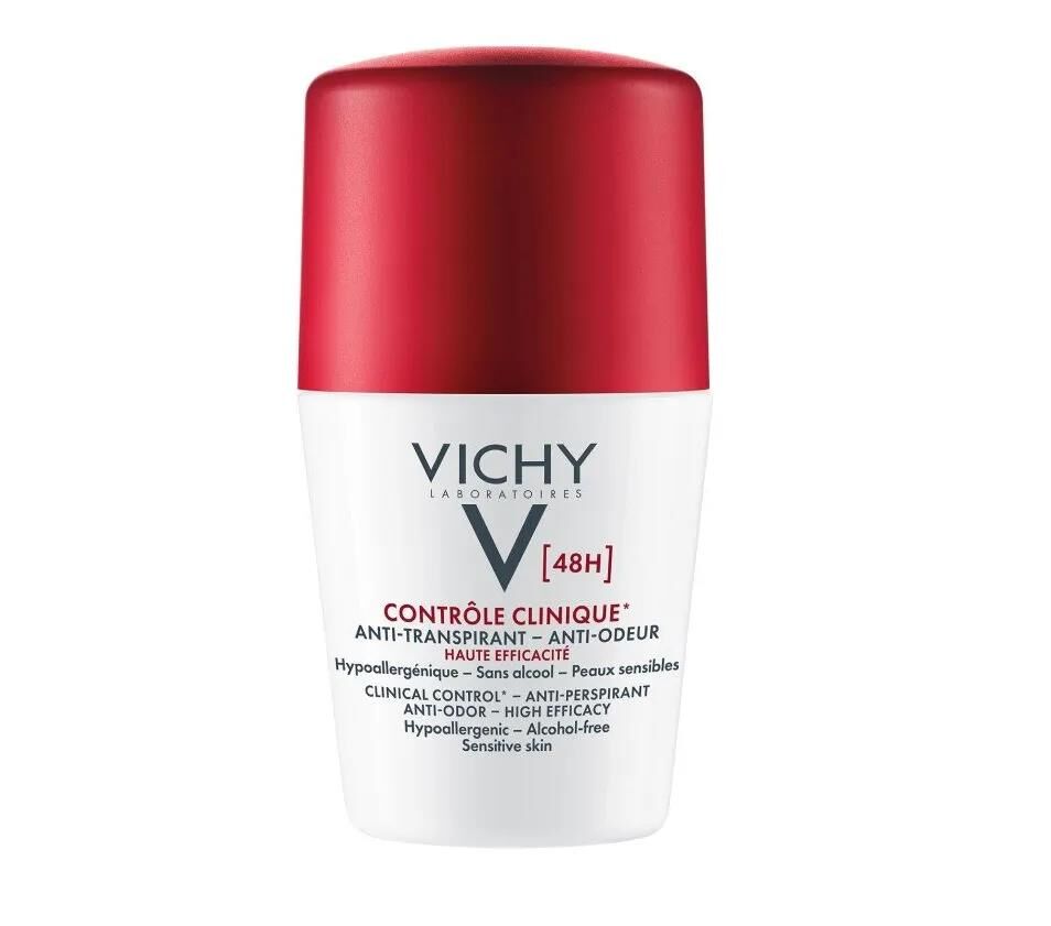 Vichy Clinical Control Roll-On Deodorant 50 ml | 96 Saat Etkinlik