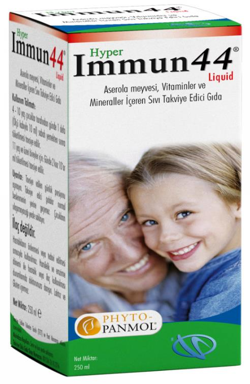 Hyper Immun44 Aserola  Multivitamin Şurup 250ml
