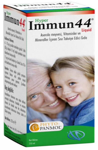 Hyper Immun44 Aserola  Multivitamin Şurup 250ml