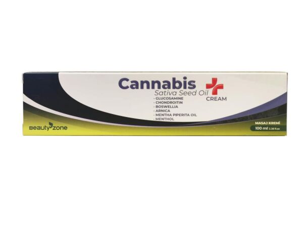 Cannabis Sativa Seed Oil Cream 100ml | Masaj Kremi