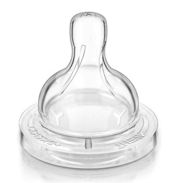 Philips Avent Biberon Emziği Klasik | 6 Ay+, Y Kesik, 2 Adet