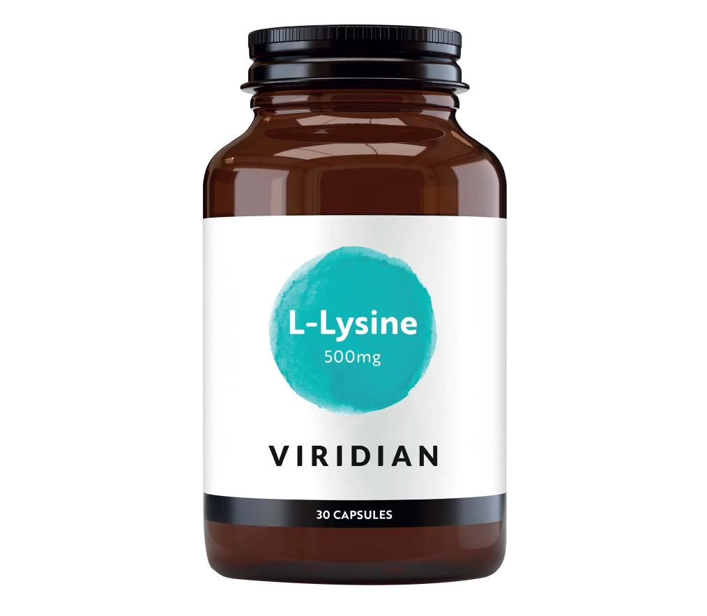 Viridian L-Lysine 500 mg 30 Kapsül