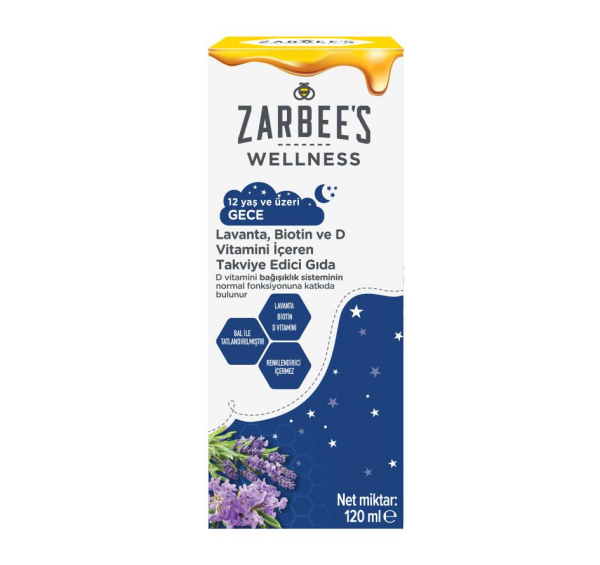Zarbees Wellness Lavanta, Biotin ve D Vitamin 120 ml