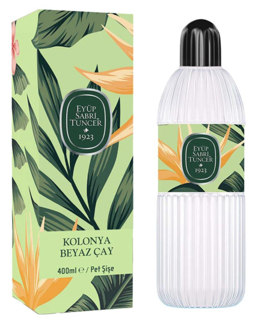 Eyüp Sabri Tuncer Kolonya Beyaz Çay 400ml | Pet Şişe