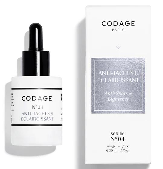Codage Antı-Spots & Lıghtener Face Serum 30ml (No:4)