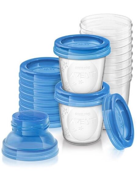 Philips Avent Anne Sütü Saklama Kapları VIA 10 Adet x 180ml