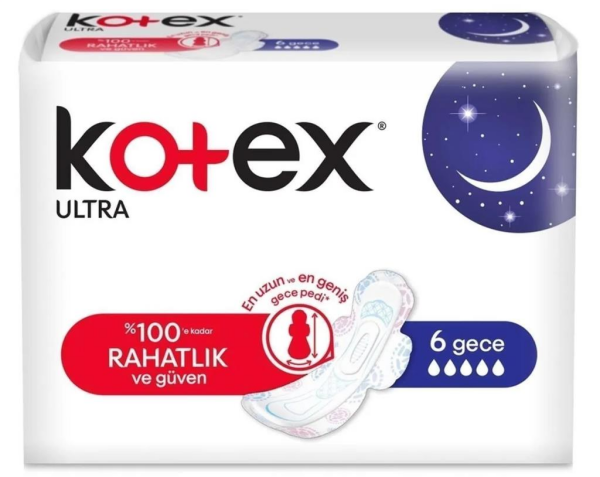 Kotex Ultra Tekli Gece 6'lı