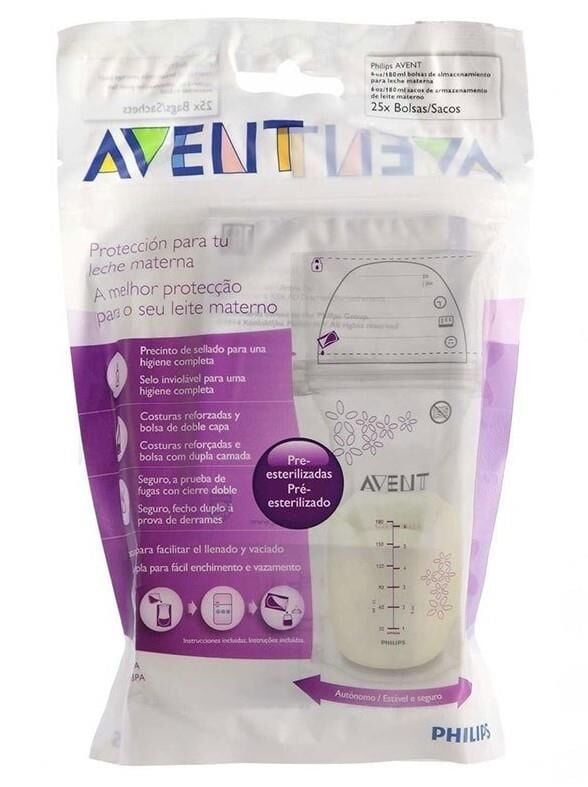 Philips Avent Süt Saklama Poşetleri 25 Adet x 180ml