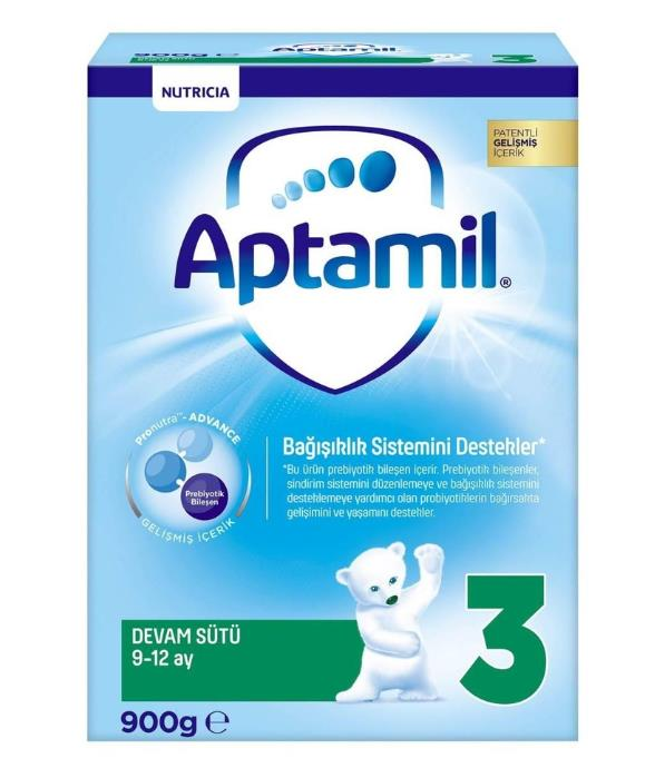 Aptamil 3 900gr | 9-12 Ay Bebek Devam Sütü
