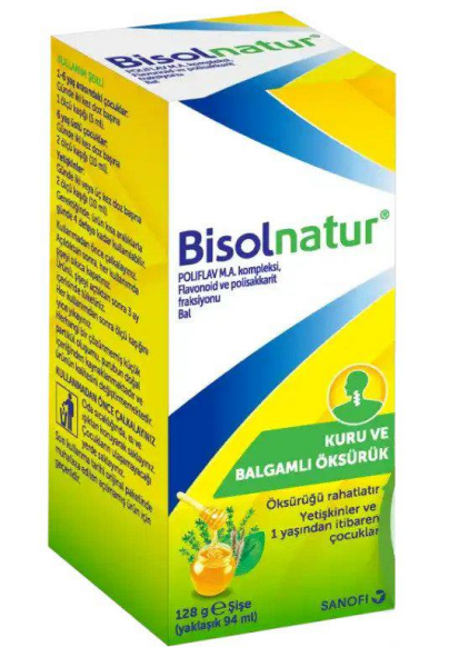 Sanofi Bisolnatur Bitkisel Şurup 128gr